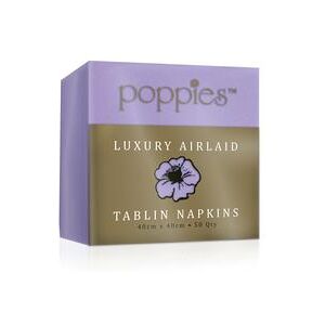 Poppies Tablin Napkins 4 Fold 40cm Lilac (Pack of 500) 4044LC Poppies Tablin Napkins 4 Fold 40cm Lilac (Pack of 500) 4044LC