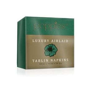 Poppies Tablin Napkins 8 Fold 40cm Forest Green (Pack of 500) 4048FG Poppies Tablin Napkins 8 Fold 40cm Forest Green (Pack of 500) 4048FG