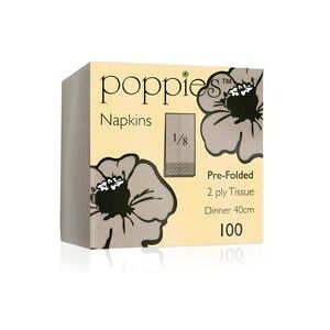 Poppies 2-Ply Napkins 8 Fold 40cm Recycled Kraft Pack 2000 Poppies 2-Ply Napkins 8 Fold 40cm Recycled Kraft Pack 2000