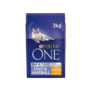 Purina ONE Coat & Hairball Dry Cat Food Chicken 2.8kg Purina ONE Coat & Hairball Dry Cat Food Chicken 2.8kg