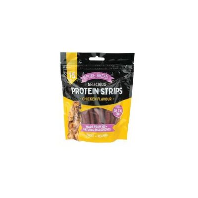 Unbranded Dog Treat Protein Chicken Strips (Pack of 12) 323891 Unbranded Dog Treat Protein Chicken Strips (Pack of 12) 323891