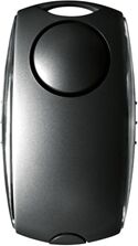 Securikey Personal Alarm Black /Silver (120dB siren) PAECABlack