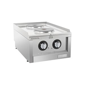 BUFFALO Series 600 - 2 burners - 3500W - Electric table BUFFALO Series 600 - 2 burners - 3500W - Electric table