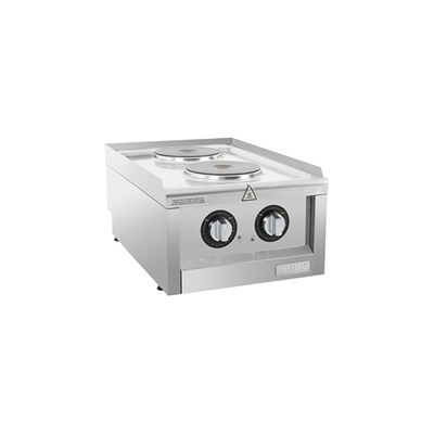 Buffalo 600 Series 2 Ring Electric Hob Buffalo 600 Series 2 Ring Electric Hob