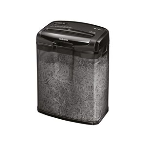 Fellowes Powershred M-7Cm paper shredder Cross shredding 23 cm Black Fellowes Powershred M-7Cm paper shredder Cross shredding 23 cm Black