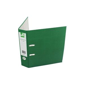 Q-Connect Lever Arch File Paperbacked A4 Green (10 Pack) KF20040 Q-Connect Lever Arch File Paperbacked A4 Green (10 Pack) KF20040
