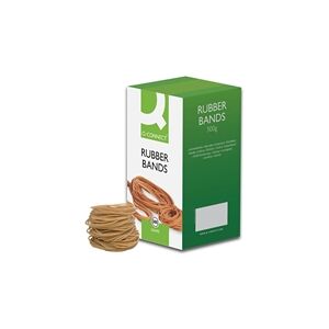 Q-Connect Rubber Bands No.18 76.2 x 1.6mm 500g Ref KF10526 Q-Connect Rubber Bands No.18 76.2 x 1.6mm 500g Ref KF10526