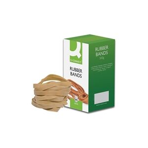 Q-Connect Rubber Bands No.89 152.4 x 12.7mm 500g Ref KF10573 Q-Connect Rubber Bands No.89 152.4 x 12.7mm 500g Ref KF10573