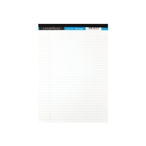 Cambridge Legal Pad 100P 70gsm A4 White (10 Pack) 100080159 Cambridge Legal Pad 100P 70gsm A4 White (10 Pack) 100080159