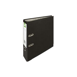 Q-Connect Lever Arch File Paperbacked A4 Black (10 Pack) KF20038 Q-Connect Lever Arch File Paperbacked A4 Black (10 Pack) KF20038