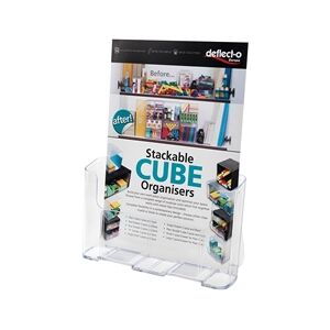 Unbranded Literature Holder Standard Rigid A4 Clear Unbranded Literature Holder Standard Rigid A4 Clear