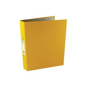 Q-Connect 2 Ring 25mm Paper Over Board Yellow A4 Binder (10 Pack) Q-Connect 2 Ring 25mm Paper Over Board Yellow A4 Binder (10 Pack)