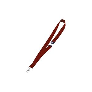 Durable Necklace for Name Badges Textile 20x440mm Red Pack 10 Durable Necklace for Name Badges Textile 20x440mm Red Pack 10