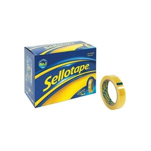 Sellotape Original Golden Tape 24mmx66m (12 Pack) 1443268 Sellotape Original Golden Tape 24mmx66m (12 Pack) 1443268