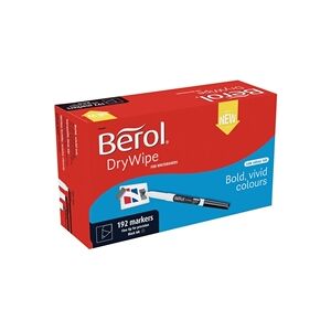 Berol Drywipe Pen Fine Black (192 Pack) 1984905 Berol Drywipe Pen Fine Black (192 Pack) 1984905