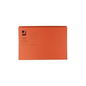 Q-Connect Square Cut Folder Mediumweight 250gsm Foolscap - KF01188 Q-Connect Square Cut Folder Mediumweight 250gsm Foolscap - KF01188