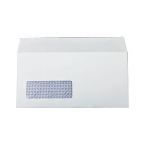 Q-Connect DL Envelopes Window Self Seal 100gsm White (Pack - KF3515 Q-Connect DL Envelopes Window Self Seal 100gsm White (Pack - KF3515