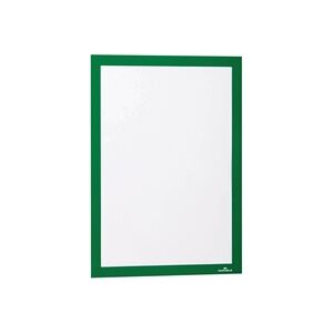 Durable Duraframe Self Adhesive Frame A4 Green (Pack of 2) 487205 Durable Duraframe Self Adhesive Frame A4 Green (Pack of 2) 487205