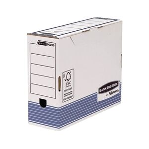 Bankers Box 100mm A4 Transfer File - Blue Pack of 10 Bankers Box 100mm A4 Transfer File - Blue Pack of 10