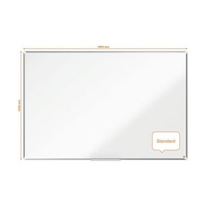 Nobo Premium Plus Steel Magnetic Whiteboard 1800x1200mm Nobo Premium Plus Steel Magnetic Whiteboard 1800x1200mm