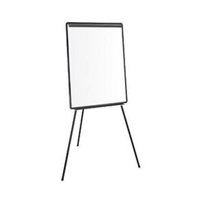 Bi-Office Economic Drywipe Tripod Easel Black A1 Bi-Office Economic Drywipe Tripod Easel Black A1