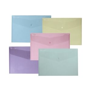 Snopake Reborn Polyfile Foolscap Assorted (Pack of 5) 15914 Snopake Reborn Polyfile Foolscap Assorted (Pack of 5) 15914