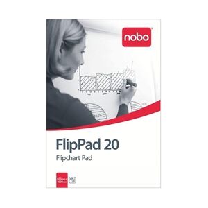 Nobo 1901631 20 Page 650x955mm Flipchart Pad - Single Pack Nobo 1901631 20 Page 650x955mm Flipchart Pad - Single Pack