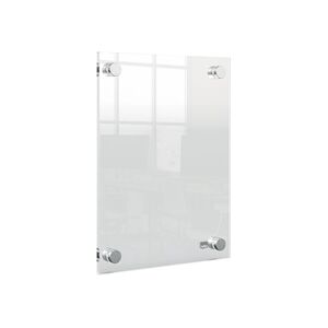 Nobo A5 Acrylic Wall Mounted Poster Frame Clear 1915592 Nobo A5 Acrylic Wall Mounted Poster Frame Clear 1915592