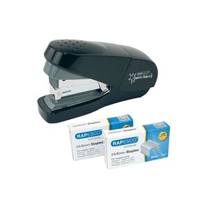 Rapesco Germ-Savvy® ECO Less Effort Flat Clinch Stapler (35 Sheet) & 1 Rapesco Germ-Savvy® ECO Less Effort Flat Clinch Stapler (35 Sheet) & 1