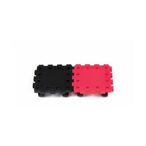 GPC Connect 'N' Roll' Dollies; 260 x 260 x 65; Swivel Castors; Black/Red GPC Connect 'N' Roll' Dollies; 260 x 260 x 65; Swivel Castors; Black/Red