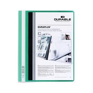 Durable DURAPLUS A4+ Folder Green Durable DURAPLUS A4+ Folder Green