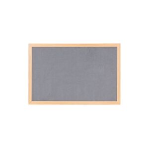 Unbranded Earth Prime Felt Noticeboard 90x60cm Grey Oak MDF Frame FB0742233 Unbranded Earth Prime Felt Noticeboard 90x60cm Grey Oak MDF Frame FB0742233
