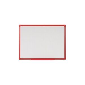 Bi-Office Maya Drywipe Gridded Whiteboard Red Frame 240x120cm Bi-Office Maya Drywipe Gridded Whiteboard Red Frame 240x120cm
