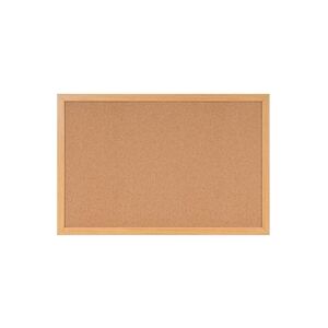 Bi-Office Earth Cork Noticeboard with Oak Finish Frame 1800x1200mm REC Bi-Office Earth Cork Noticeboard with Oak Finish Frame 1800x1200mm REC