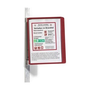 Durable VARIO Magnet Wall 5 A4 Red Durable VARIO Magnet Wall 5 A4 Red