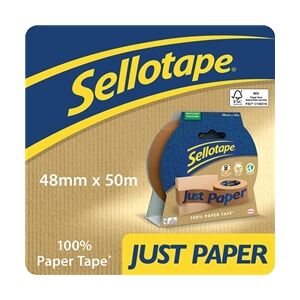 Sellotape Paper Tape 48mm x 50m Brown (Roll) - 2997919 Sellotape Paper Tape 48mm x 50m Brown (Roll) - 2997919