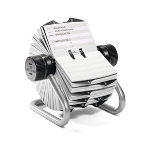 Durable TELINDEX Rotary File Silver Durable TELINDEX Rotary File Silver