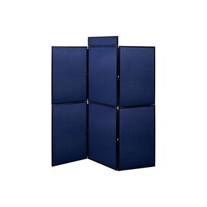 Bi-Office Showboard 6 Panel+Header Boards Blue Nylon 180x90cm DSP33266 Bi-Office Showboard 6 Panel+Header Boards Blue Nylon 180x90cm DSP33266