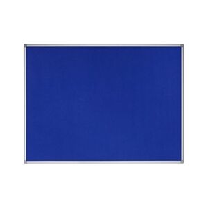 Unbranded Earth Maya Felt Noticeboard 180x120cm Blue Aluminium Frame FA2743790 Unbranded Earth Maya Felt Noticeboard 180x120cm Blue Aluminium Frame FA2743790