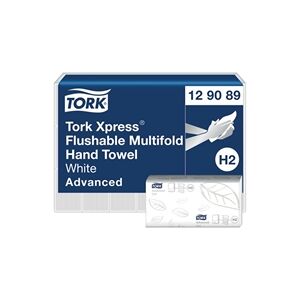 Tork Xpress Flushable Multifold Hand Towels White (Pack of 4200) Tork Xpress Flushable Multifold Hand Towels White (Pack of 4200)
