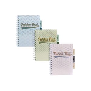 Pukka Haze Project Book A5 Wirebound With Dividers Assorted (Pack 3) Pukka Haze Project Book A5 Wirebound With Dividers Assorted (Pack 3)