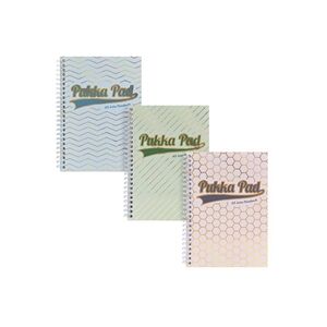 Pukka Haze Jotta Notepad A5 Wirebound Assorted (Pack 3) Pukka Haze Jotta Notepad A5 Wirebound Assorted (Pack 3)