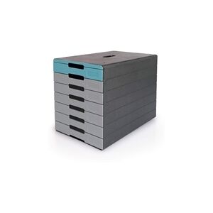 Durable IDEALBOX ECO 7 Drawer Box - Blue Durable IDEALBOX ECO 7 Drawer Box - Blue