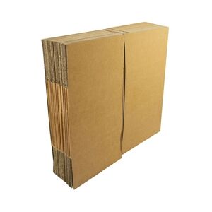 Unbranded Single Wall Corrugated Dispatch Cartons 381x330x305mm Brown - 59138 Unbranded Single Wall Corrugated Dispatch Cartons 381x330x305mm Brown - 59138