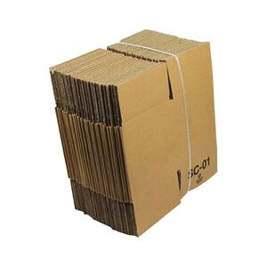 Unbranded Single Wall Corrugated Dispatch Cartons 127x127x127mm Brown - 56892 Unbranded Single Wall Corrugated Dispatch Cartons 127x127x127mm Brown - 56892