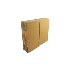 Unbranded Double Wall Corrugated Dispatch Cartons 457x457x457mm Brown - 59190 Unbranded Double Wall Corrugated Dispatch Cartons 457x457x457mm Brown - 59190
