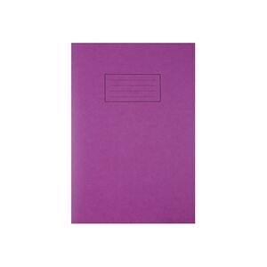 Silvine Tough Shell A4 Feint Ruled With Margin Purple - EX140 Silvine Tough Shell A4 Feint Ruled With Margin Purple - EX140