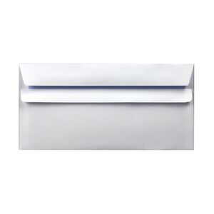 Unbranded Self Seal White DL Envelope 90gsm (1000 Pack) Unbranded Self Seal White DL Envelope 90gsm (1000 Pack)