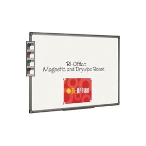 Bi-Office Magnetic Whiteboard 1800x1200mm Aluminium Finish Bi-Office Magnetic Whiteboard 1800x1200mm Aluminium Finish