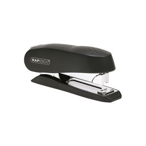 Rapesco Luna Heavy Duty Black Half Strip Stapler 0 Rapesco Luna Heavy Duty Black Half Strip Stapler 0